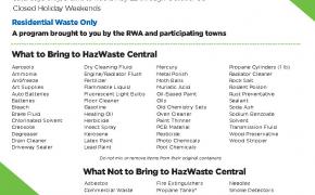 HazWaste Central Poster