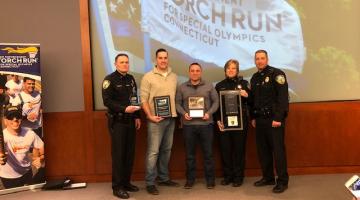 Branford Police Department has recently been recognized as the top fund raising department in the State