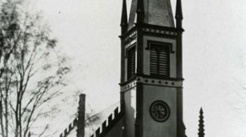 Early Photo of Trinity Church. Photo by Harry O. Andrews