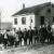 The one room Damascus School stood across from Damascus Cemetery. The school closed in 1929 and the building was moved to East Main Street in 1931.